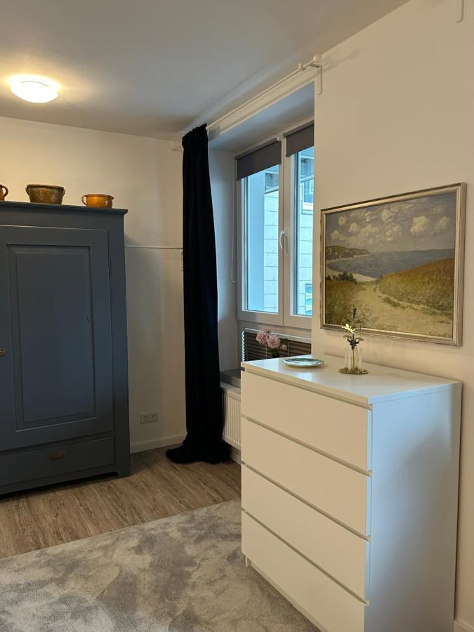 Apartamento Am Kleinen Muehlenteich - Zentrale Ruhige Lage Mit Parkplatz Und Fahrraedern Flensburgo Exterior foto